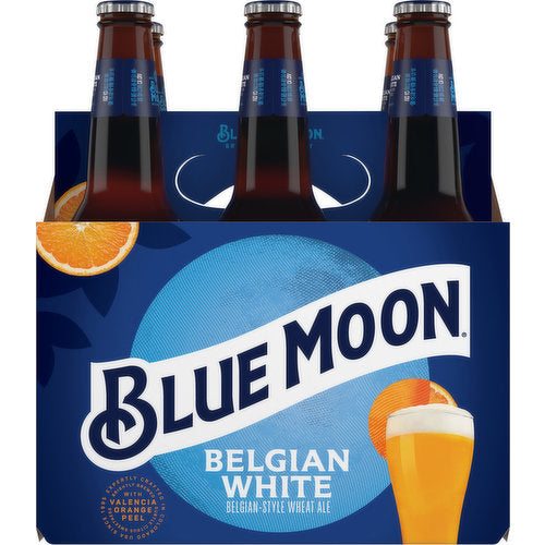 Blue Moon 6 pack bottle