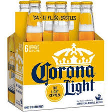 Corona Light 6 pack Bottles