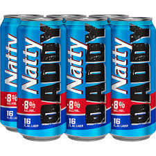 Natty Daddy 6 pack Cans