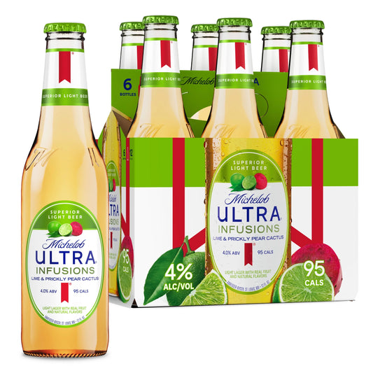 Michelob Ultra Lime Infusion 6 pack bottle